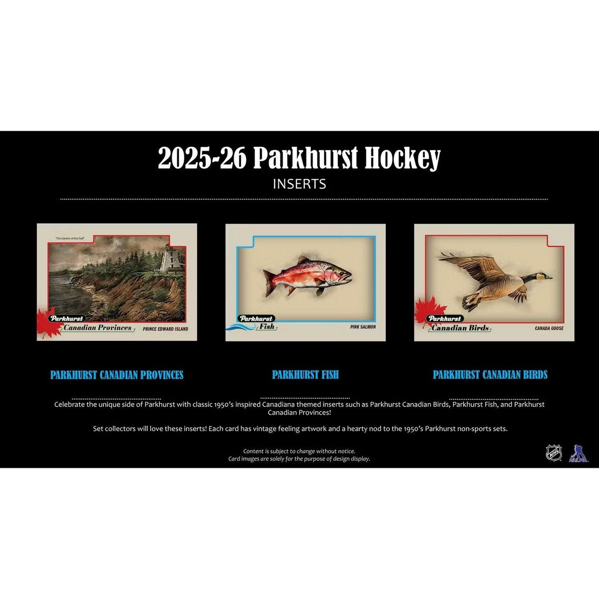 2025-26 Upper Deck Parkhurst Hockey Hobby Box *Contact Us To Order*