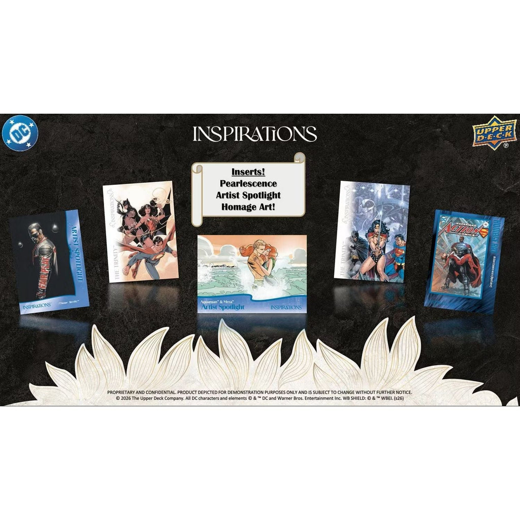 2026 Upper Deck Inspirations the World of DC Hobby Box *Contact Us To Order*