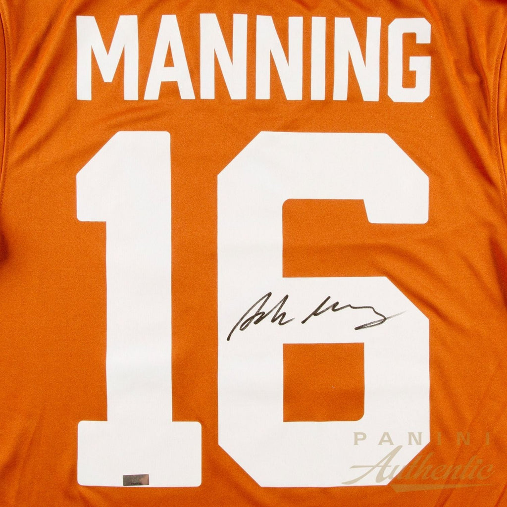 Arch Manning Autographed Nike University of Texas Orange Replica Jersey