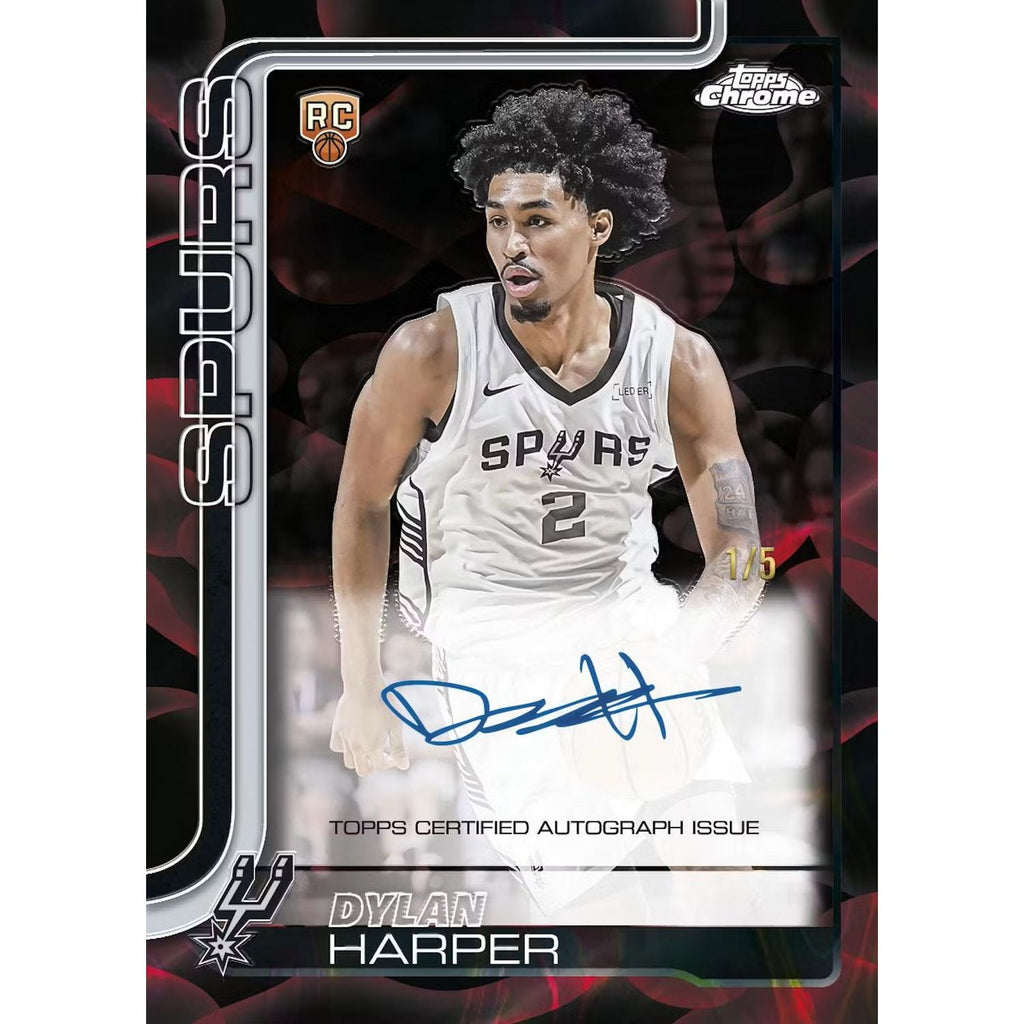 2025-26 Topps Chrome Update Series Basketball Jumbo Box