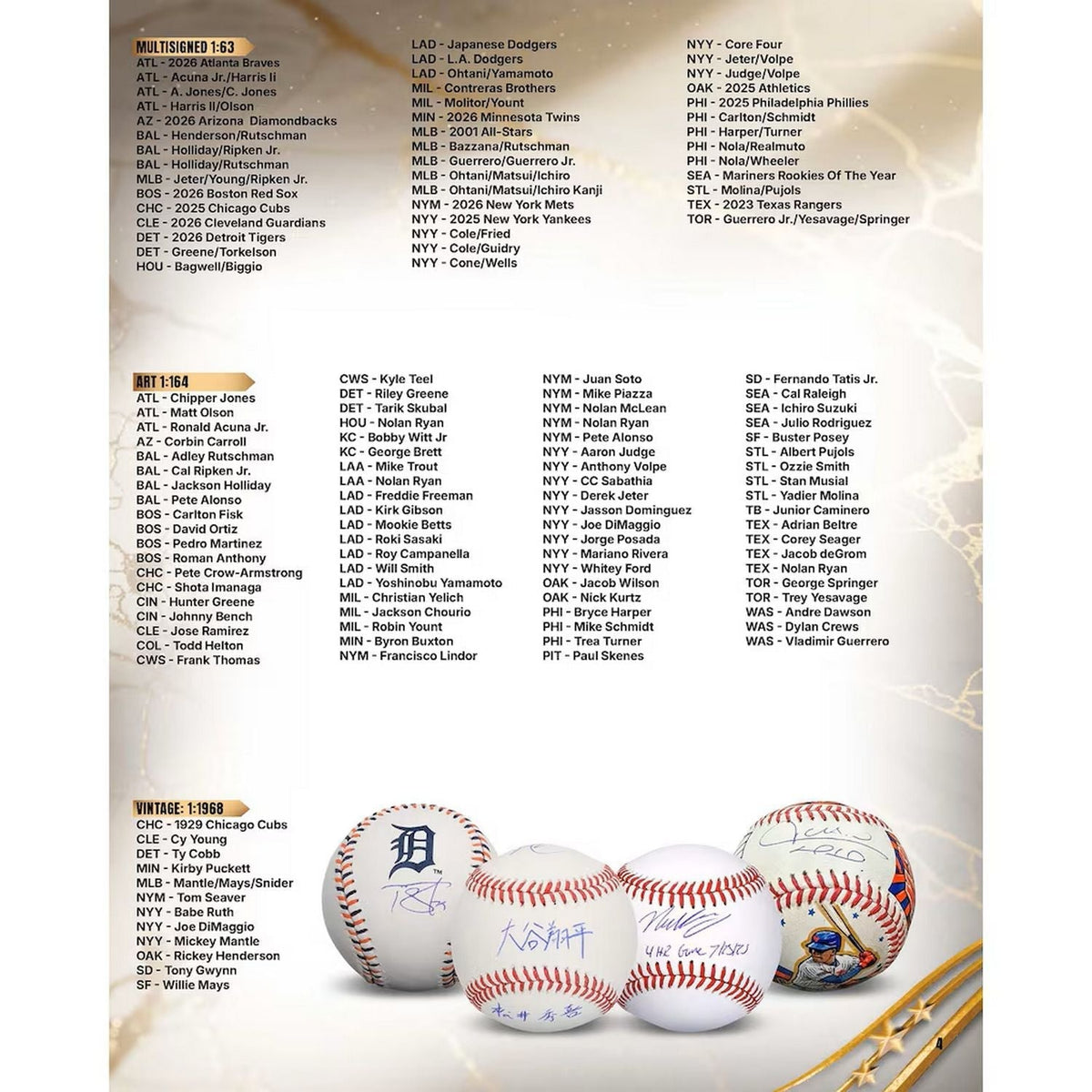2026 Fanatics Under Wraps Autographed Mystery Baseball