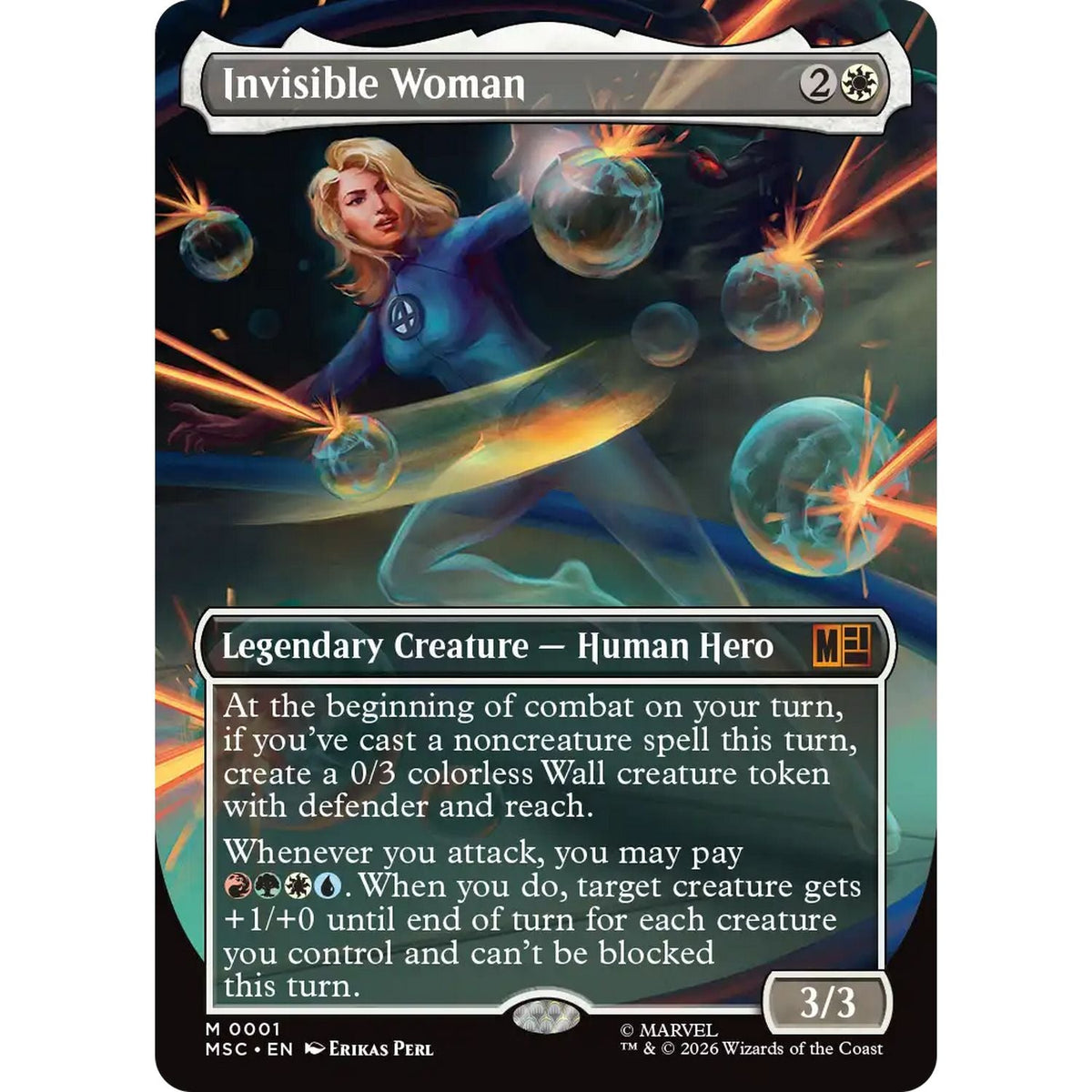 Magic the Gathering: Marvel Super Heroes Collector Commander Deck The Fantastic Four
