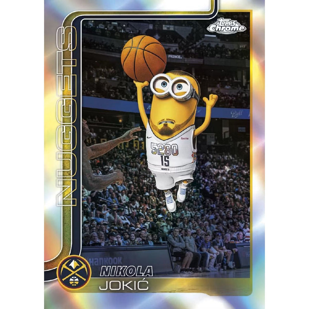2025-26 Topps Chrome Update Series Basketball Hobby Box