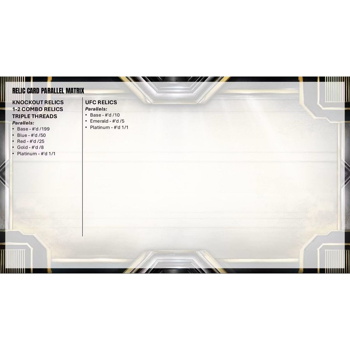 2026 Topps Knockout UFC Hobby Box