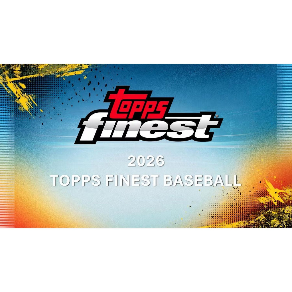 2026 Topps Finest Baseball Mega Box