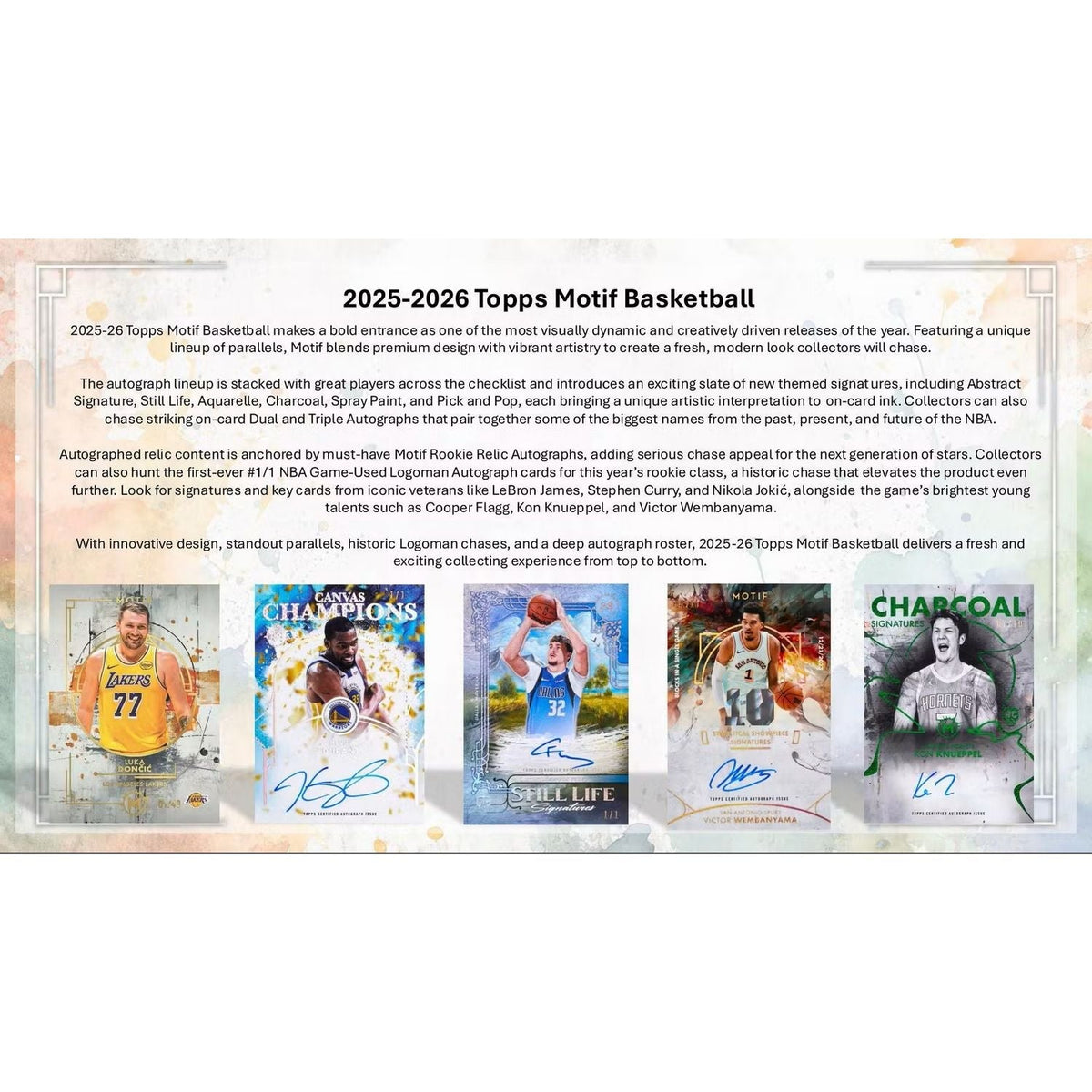 2025-26 Topps Motif Basketball Hobby 3-Box Case