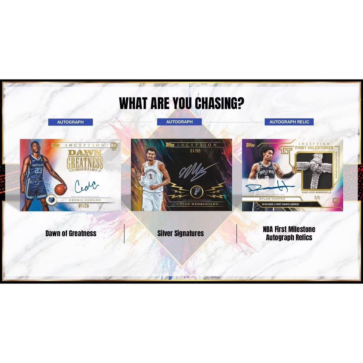 2025-26 Topps Inception Basketball Hobby Box