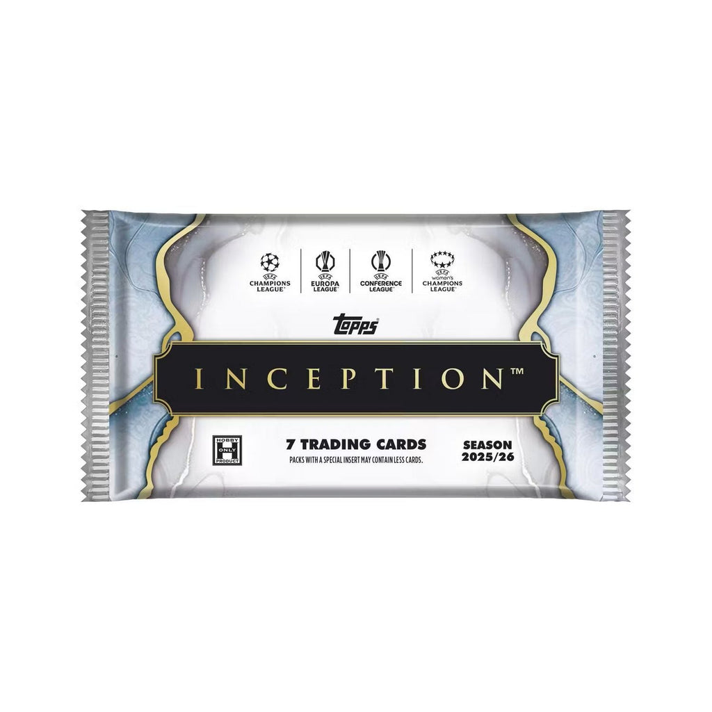 2025-26 Topps Inception UEFA Club Competitions Soccer Hobby Box