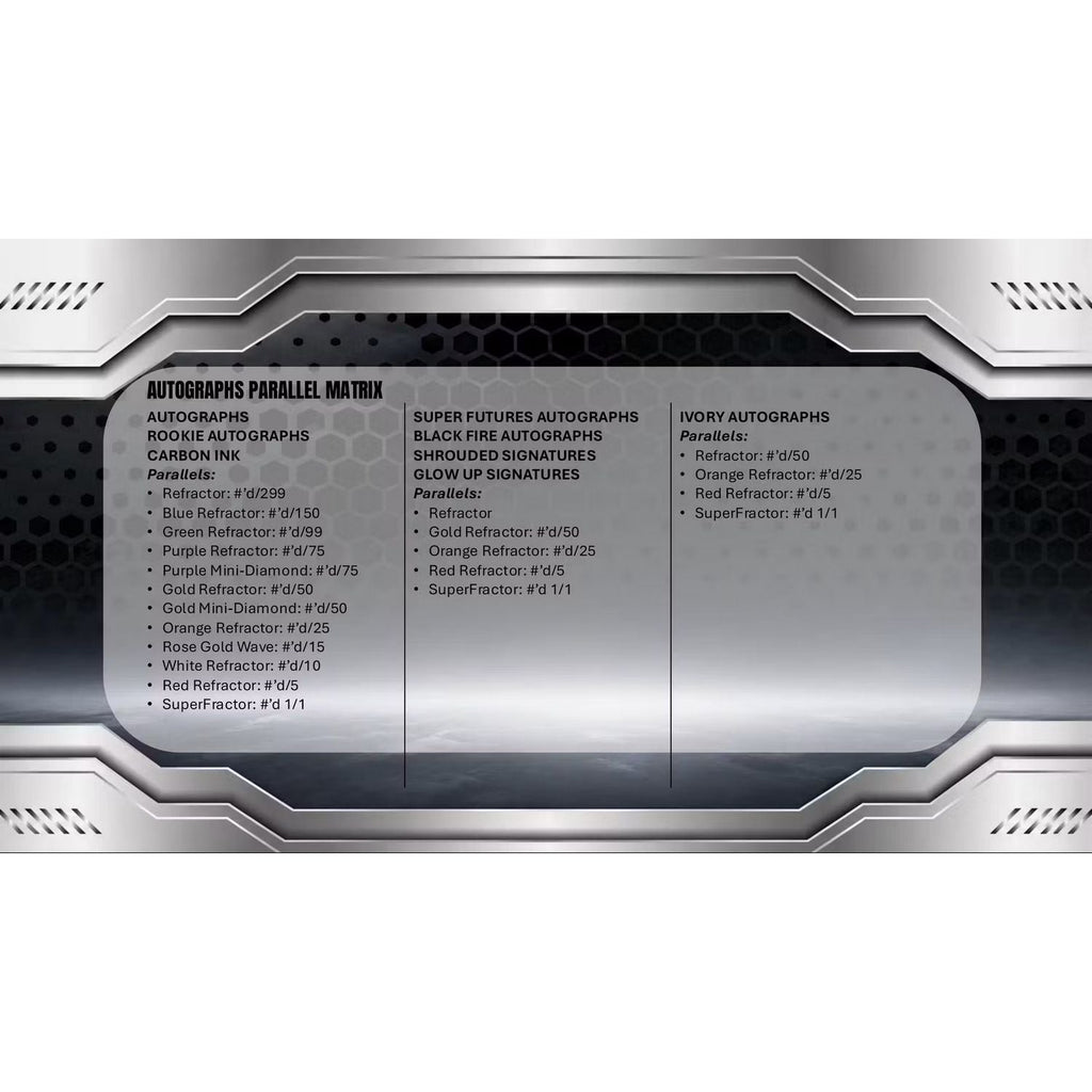 2025-26 Topps Chrome Black Basketball Hobby Box