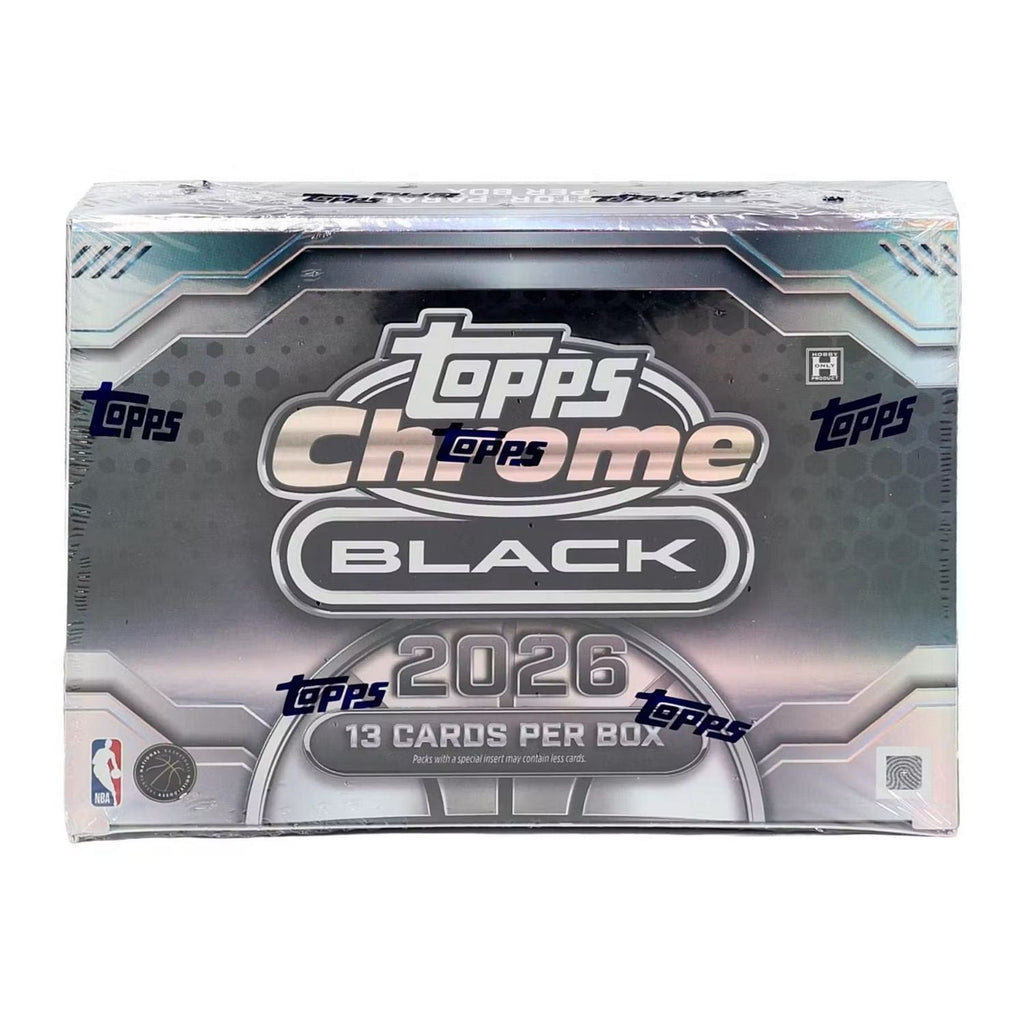 2025-26 Topps Chrome Black Basketball Hobby Box