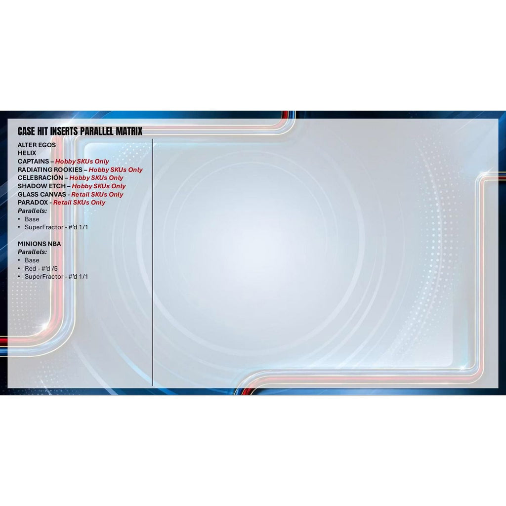 2025-26 Topps Chrome Update Series Basketball Jumbo Box