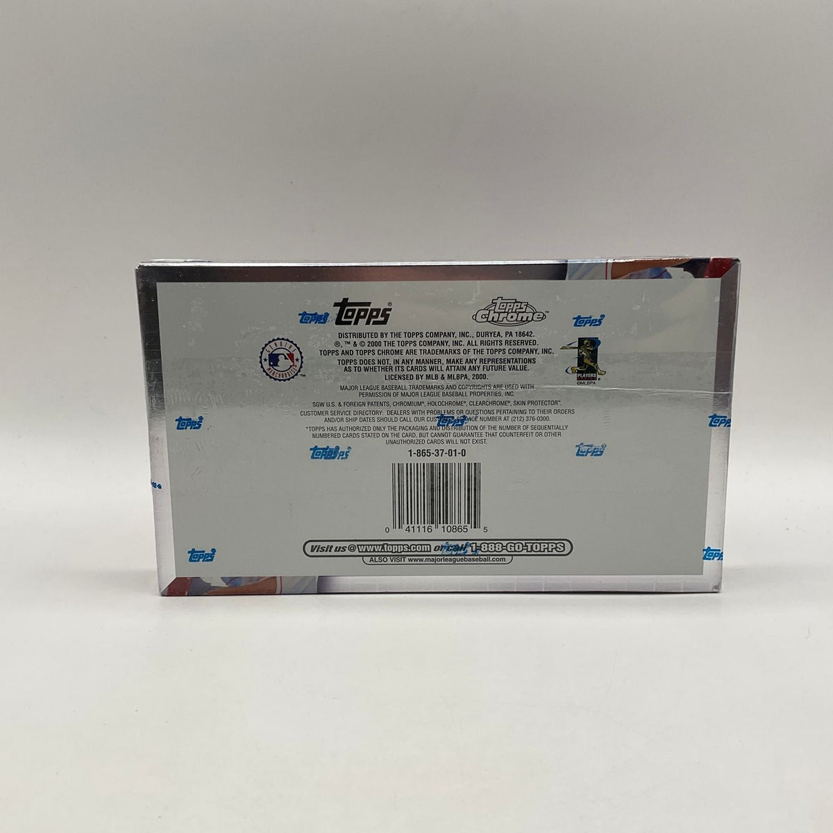 2000 Topps Chrome Series 1 Baseball Hobby Box