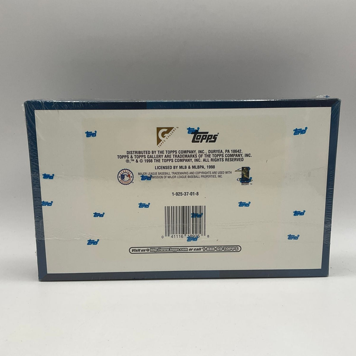 1998 Topps Gallery Baseball Hobby Box