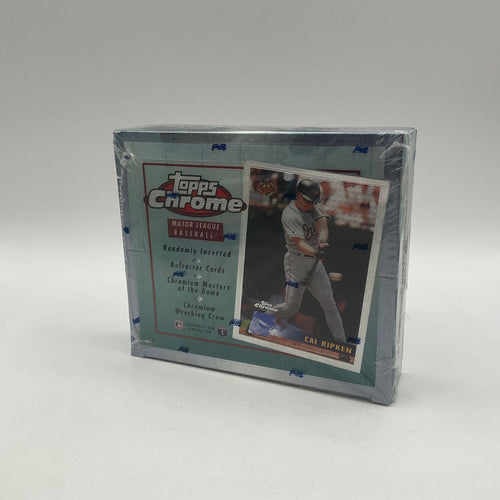 1996 Topps Chrome Baseball Retail Box
