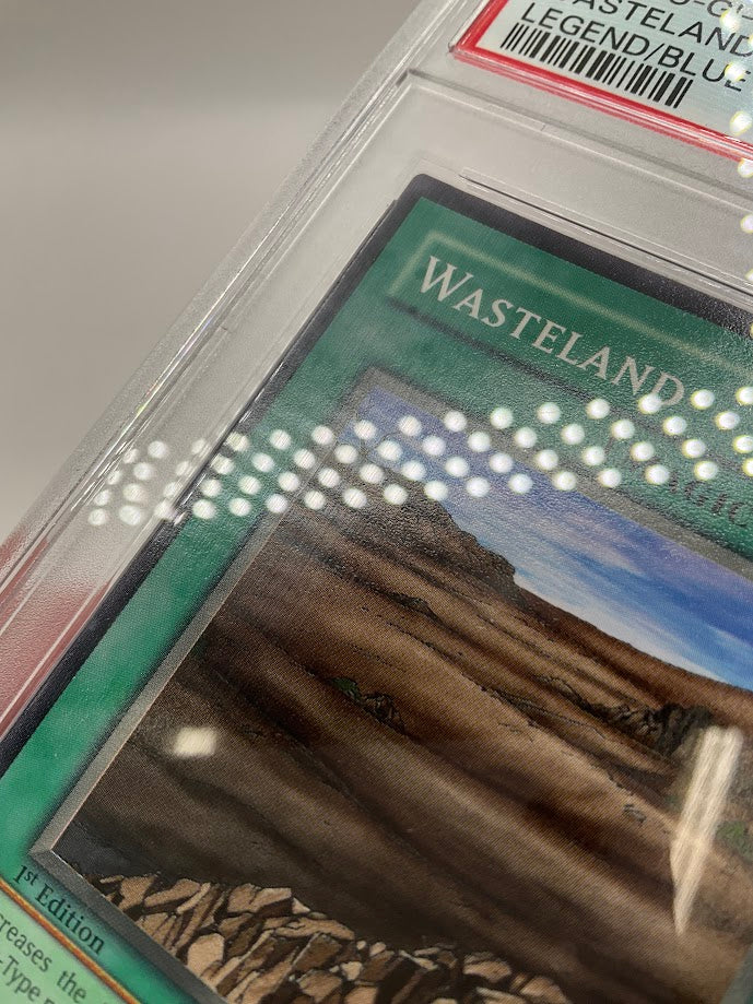 Wasteland Yu-Gi-Oh! LOB 1st Edition #047 PSA 10