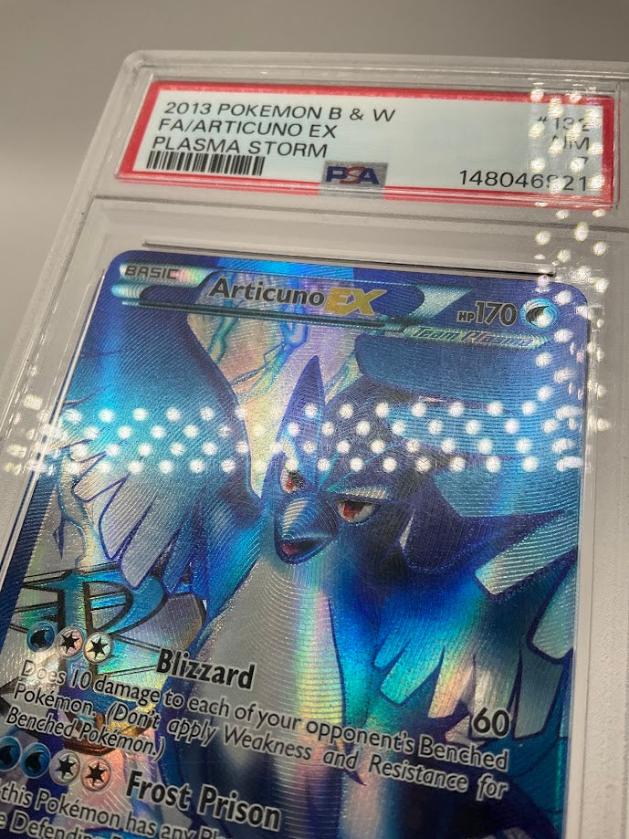 Articuno ex Pokemon Plasma Storm Full Art #132 PSA 7