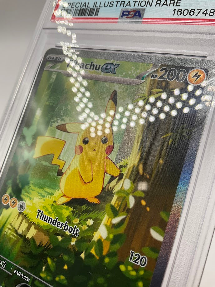 Pikachu ex Pokemon Ascended Heroes Special Illustration Rare #276 PSA 9 #2