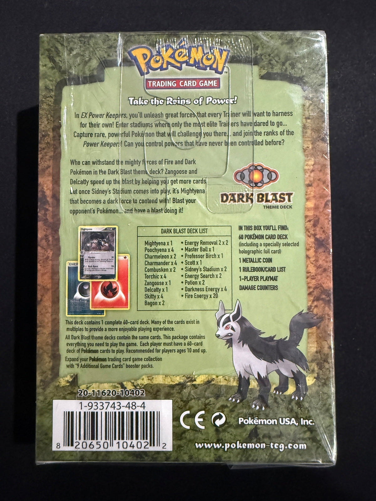 Pokemon - TCG - Ex Power Keepers Theme Deck - Dark Blast
