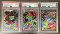 Bulbasaur Ivysaur Mega Venusaur ex Pokemon Mega Evolution Sequential Set PSA 10
