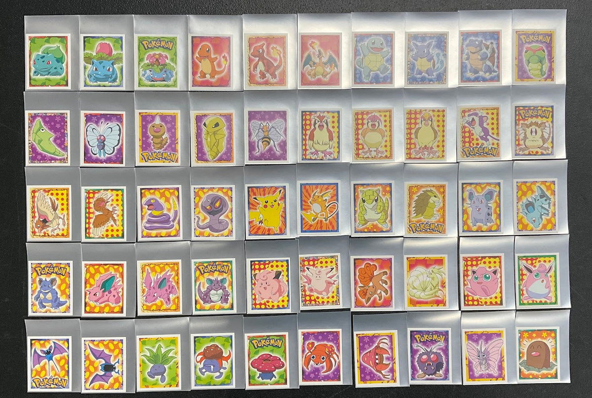 Pokemon Topps Merlin Complete Kanto Set #1-240