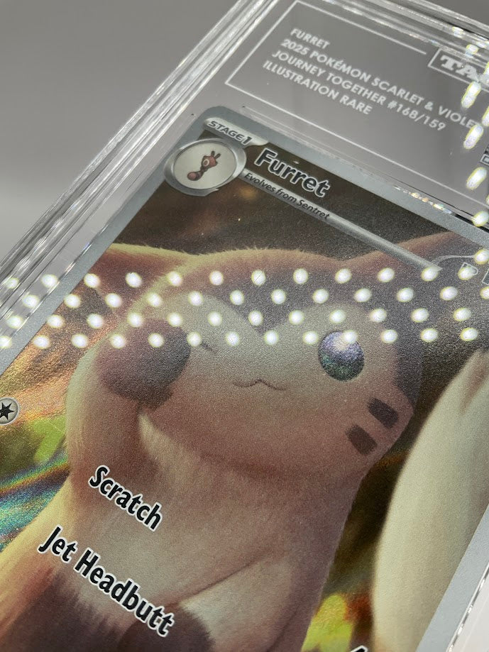 Furret Pokemon Journey Together Illustration Rare #168 TAG 10