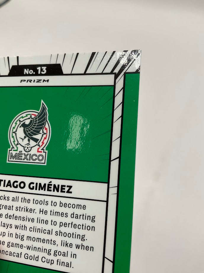 Santiago Gimenez 2024 Panini Prizm Conmebol Copa America Prizm #173