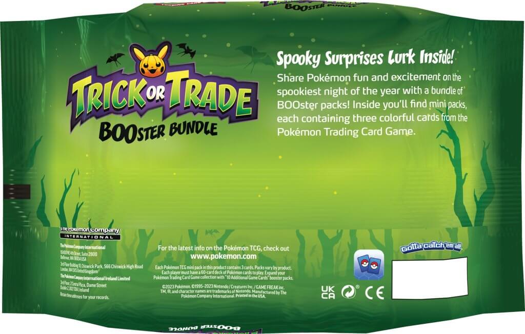 Pokemon - TCG - BOOster Bundle- Trick or Trade - 2023
