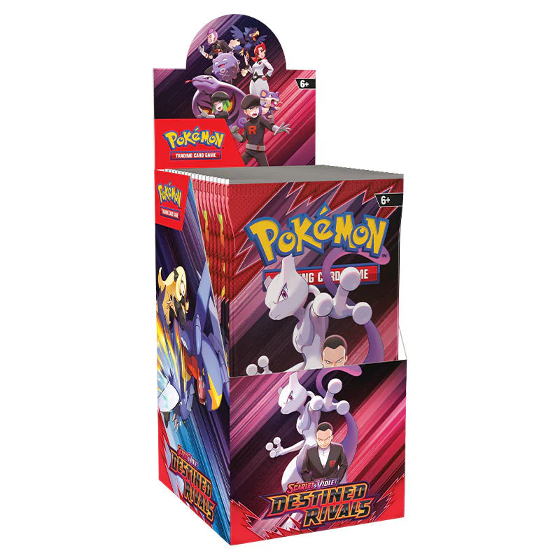 Pokémon TCG: Scarlet & Violet—Destined Rivals Booster Display (18 Booster Packs)