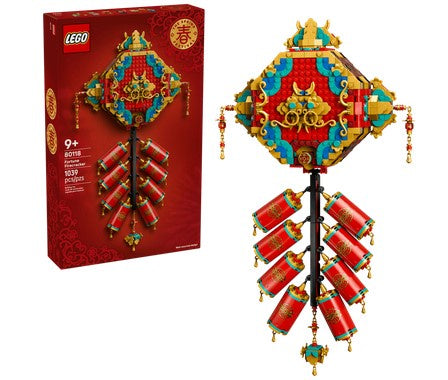 LEGO® Spring Festival Fortune Firecracker -  Building Toy #80118 (1039 Pieces)