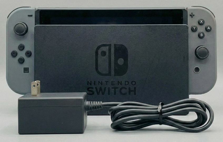 Nintendo Switch Gray System Console HAC-001 (Grey) (Pre-owned)
