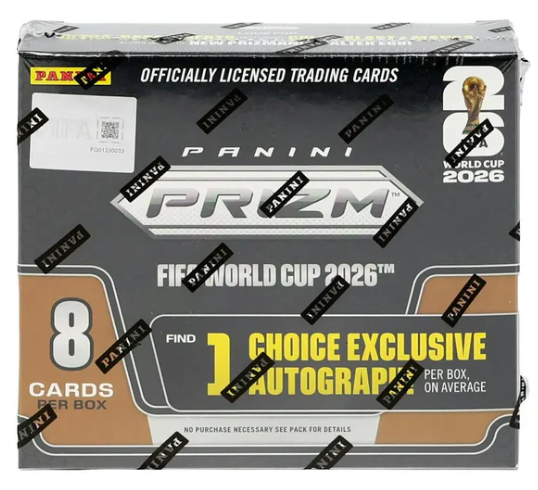 (Local Pick-up Only) 2025-26 Panini Prizm FIFA Club World Cup Soccer Choice Hobby Box
