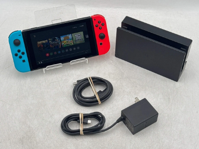 Nintendo Switch Red/Blue System Console (Pre-owned)