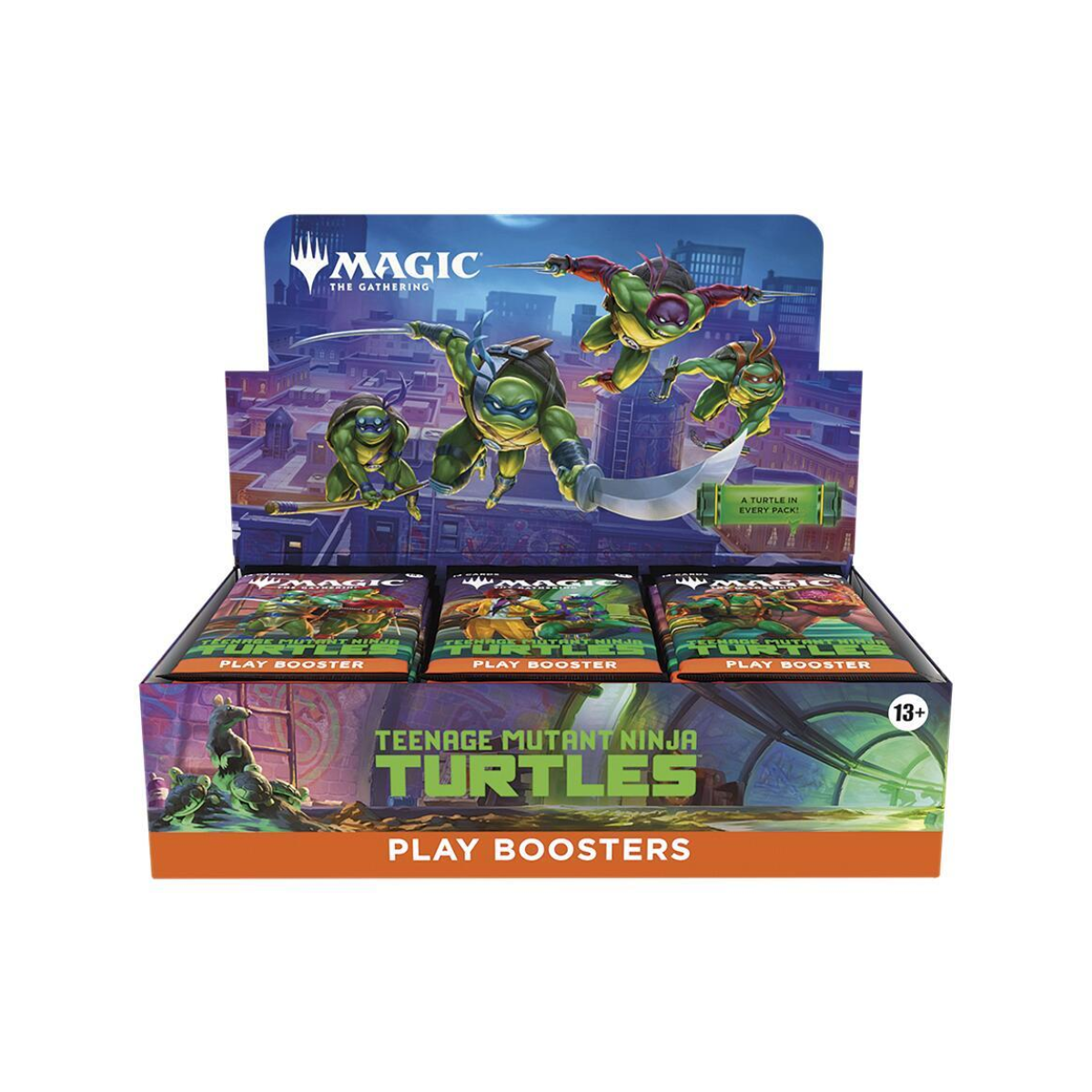 Teenage Mutant Ninja Turtles - Play Booster Display
