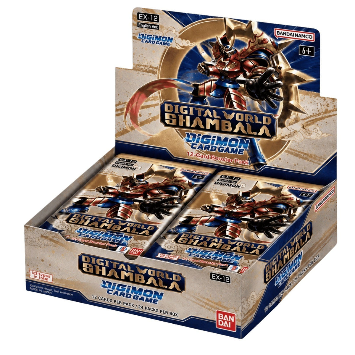 Digimon Card Game: Digital World Shambala EX12 Booster Box