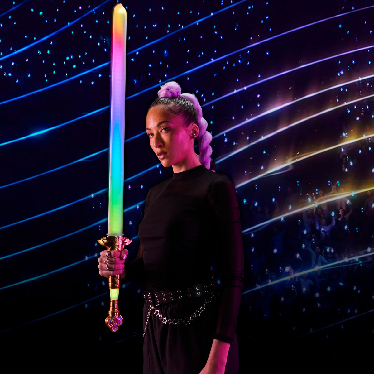 K-Pop Demon Hunters: Rumi Sain-Geom Premium Electronic Sword