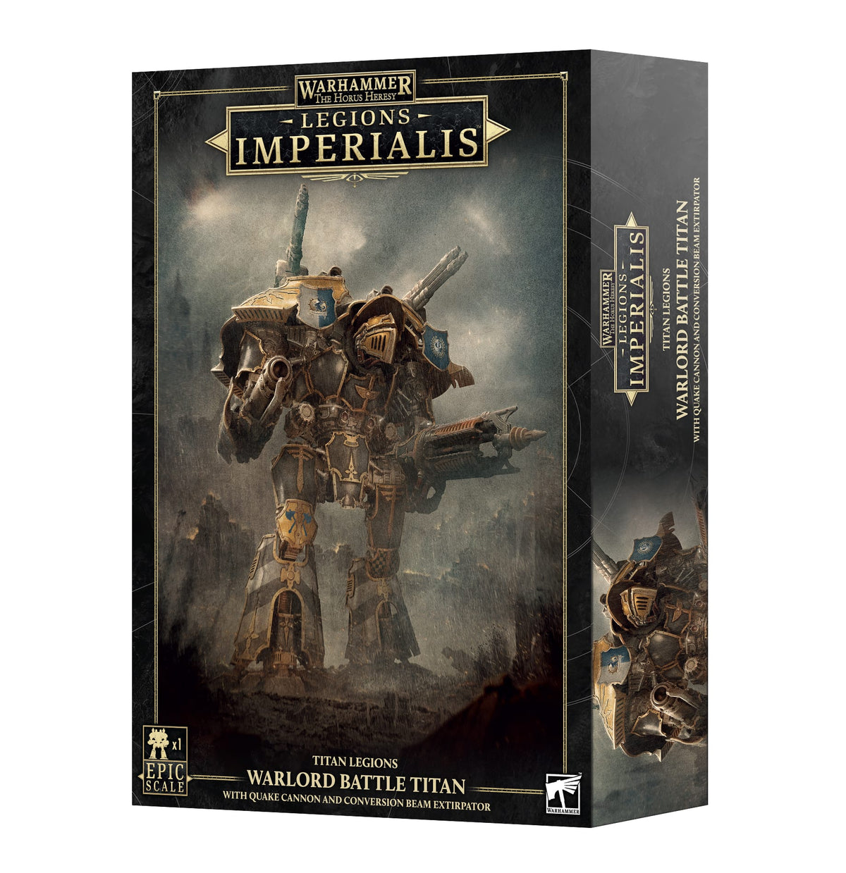 Horus Heresy: Legions Imperialis - Warlord Titan with Quake Cannon and Conversion Beam Extirpator