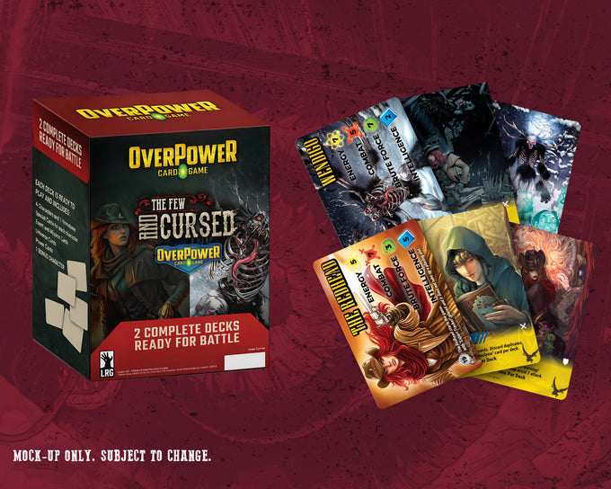 Overpower TCG: The Few and Cursed - BattleDecks (Pre-Order)