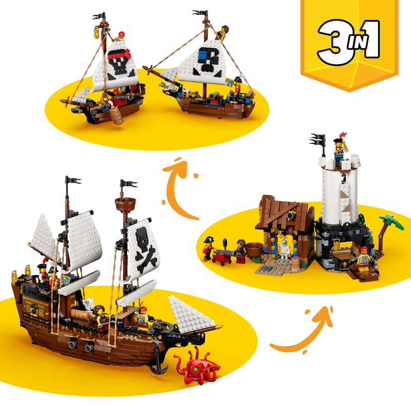 Lego: Creator - Iconic Pirate Ship (31387)