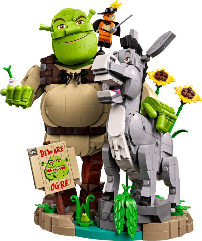 Lego: Shrek, Donkey & Puss in Boots (72423)