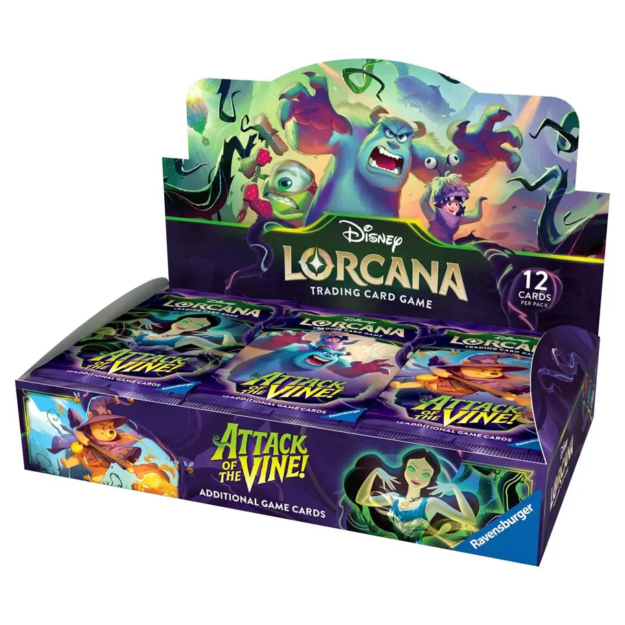 Disney Lorcana: Set 13: Attack of the Vine Booster Display