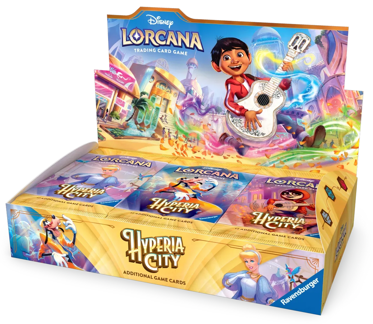 Disney Lorcana: Set 14: Hyperia City Booster Display (Pre-Order)