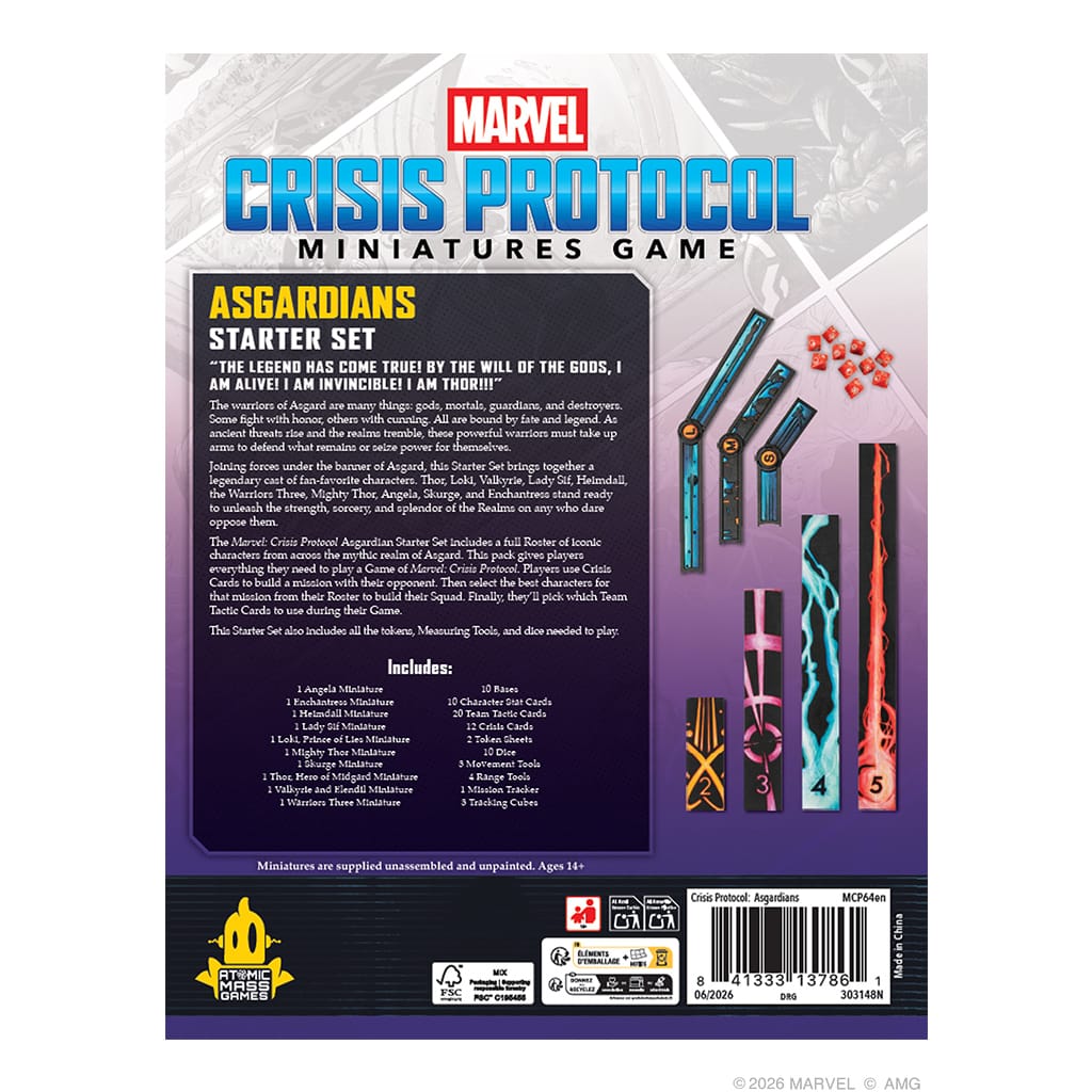 Marvel: Crisis Protocol - Asgardians Starter Set (Pre-Order)