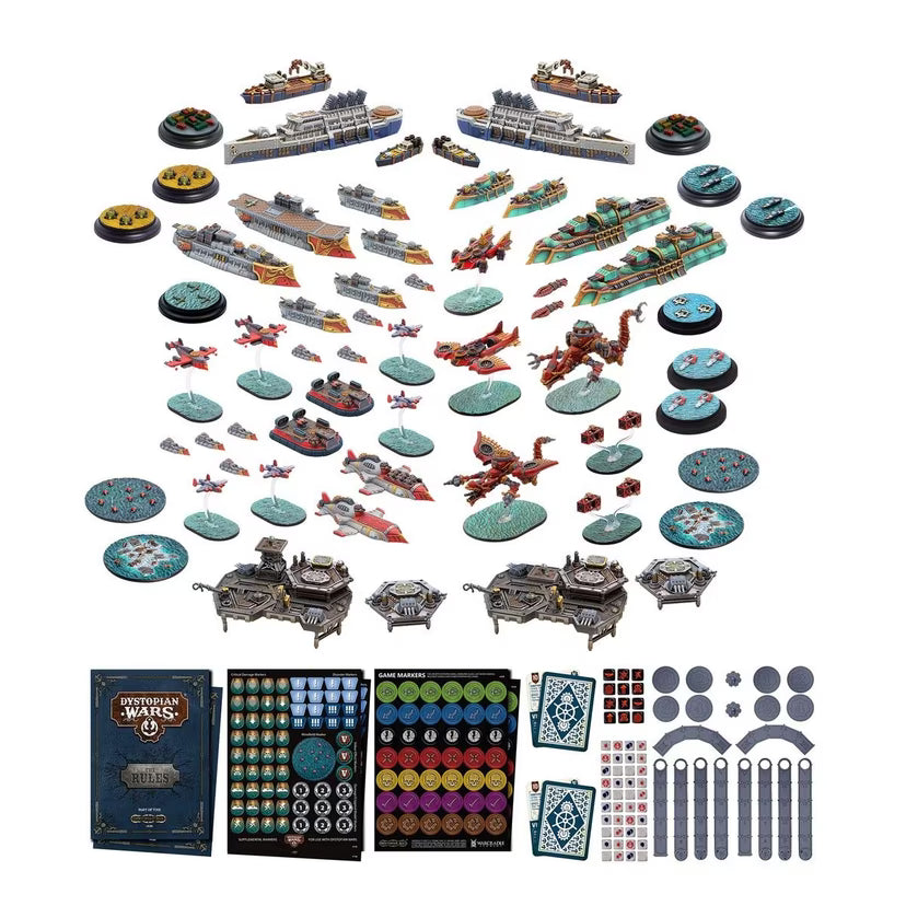 Dystopian Wars: Dominion of the Dragon - Two Player Starter Set