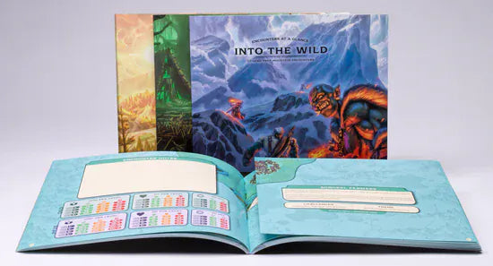 Encounters at a Glance: Into the Wild - Sleeved Biome Book Bundle: Scratch & Fold Edition (Pre-Order)