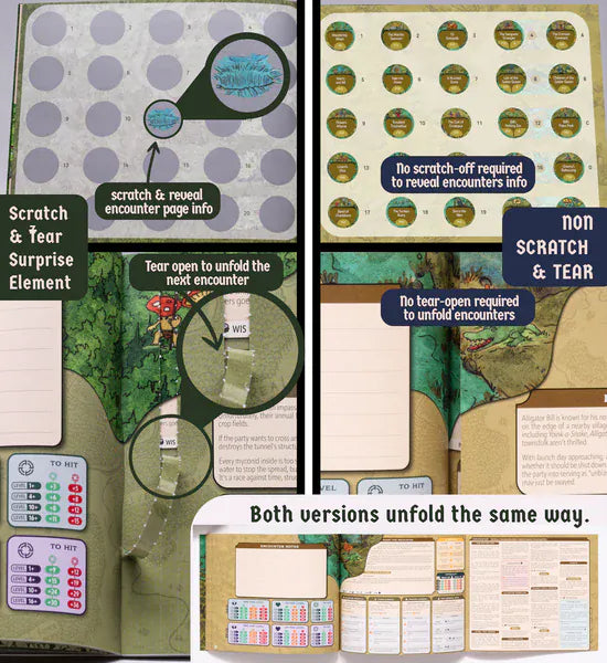 Encounters at a Glance: Into the Wild - Sleeved Biome Book Bundle: Scratch & Tear Edition (Pre-Order)