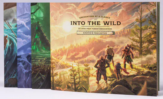 Encounters at a Glance: Into the Wild - Sleeved Biome Book Bundle: Scratch & Tear Edition (Pre-Order)