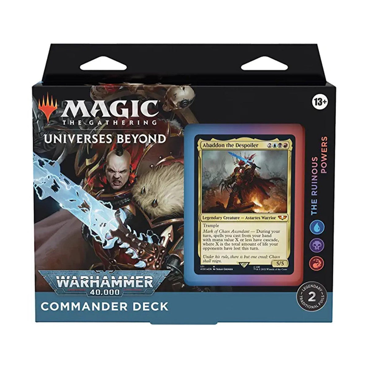 Magic the Gathering: Warhammer 40,000 The Ruinous Powers Commander Deck