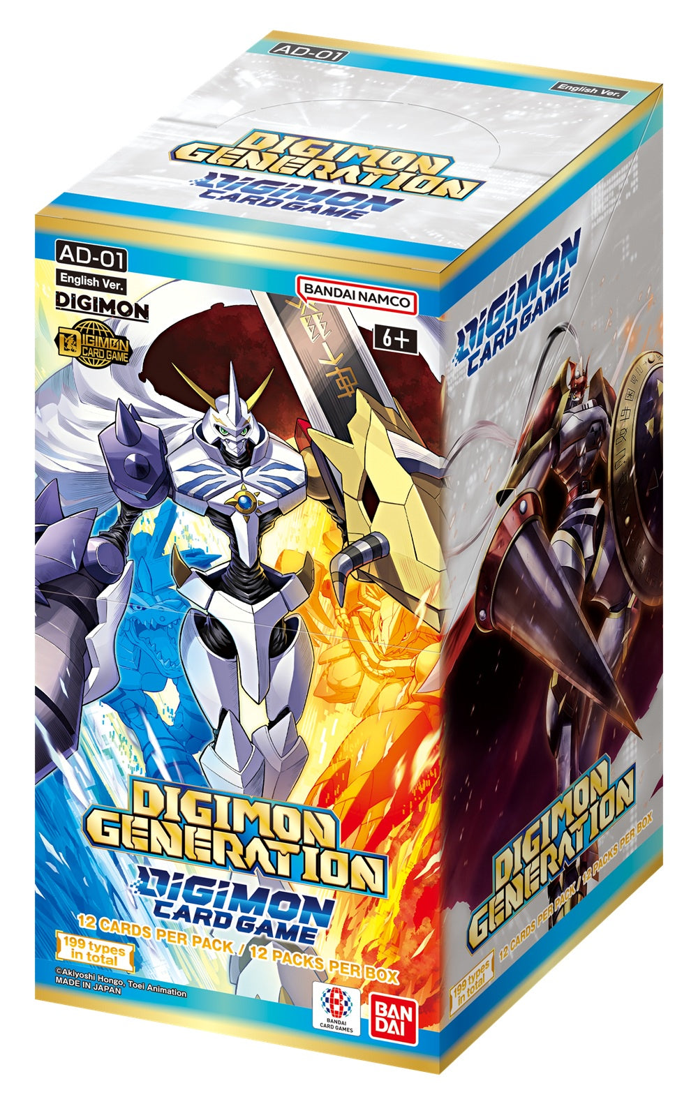 Digimon Card Game: Advanced Booster Digimon Generation AD01 Booster Box