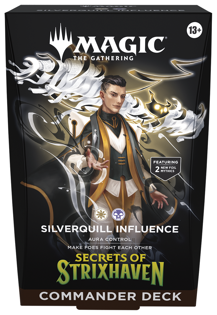 MTG Secrets of Strixhaven Commander Deck - Silverquill Influence