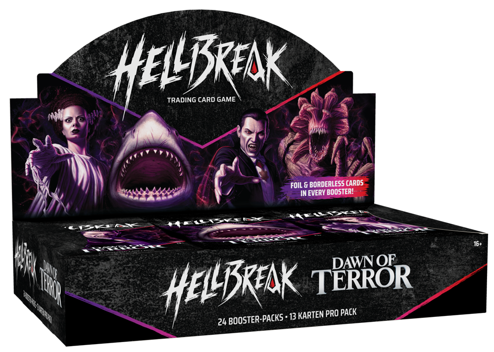 HellBreak TCG: Dawn of Terror Booster Box (Pre-order ETA October 31, 2026)
